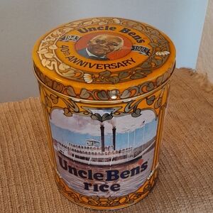 Collectible. Uncle Ben's Anniversary Tin